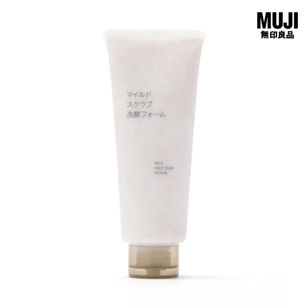 Muji Mild Scrub Foam Cleanser