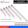 304/201 Stainless Steel PVC Pipe Clamp with Extended Screw Rod