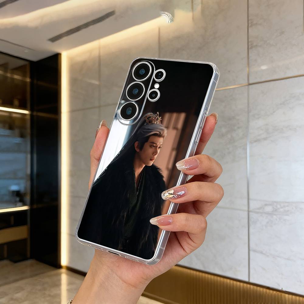Pursuit of Jade (Zhang Linghe as Xie Zheng) Phone Case For Samsung S25,S24,S21,S22,S23,S30,Ultra,S20,Plus,Fe,Transparent Cover
