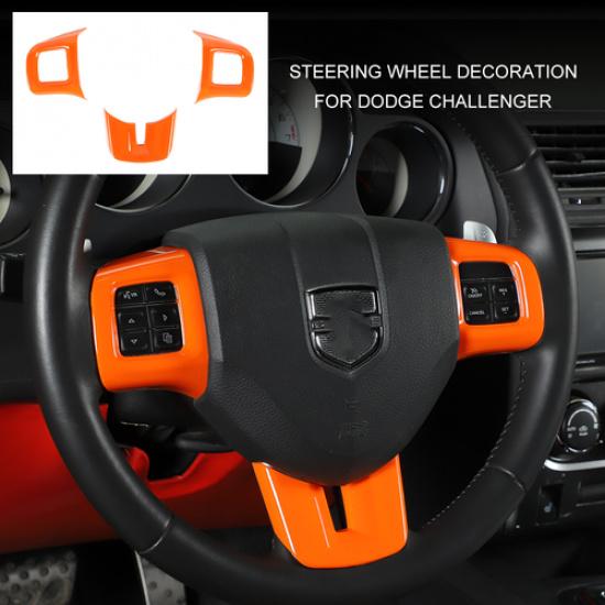 Lenkradverkleidung Abdeckung Für Dodge Challenger/Charger/Durango 2009-2014 Orange