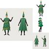 Festive Christmas Tree Dress-up Costume For Grownups Pictures Performances Gifts