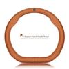 Genuine Leather Luxgen Steering Wheel Cover - Universal Fit for U6, Big 7, S5, U5, 7MPV, Na 5, Rui 3 Models