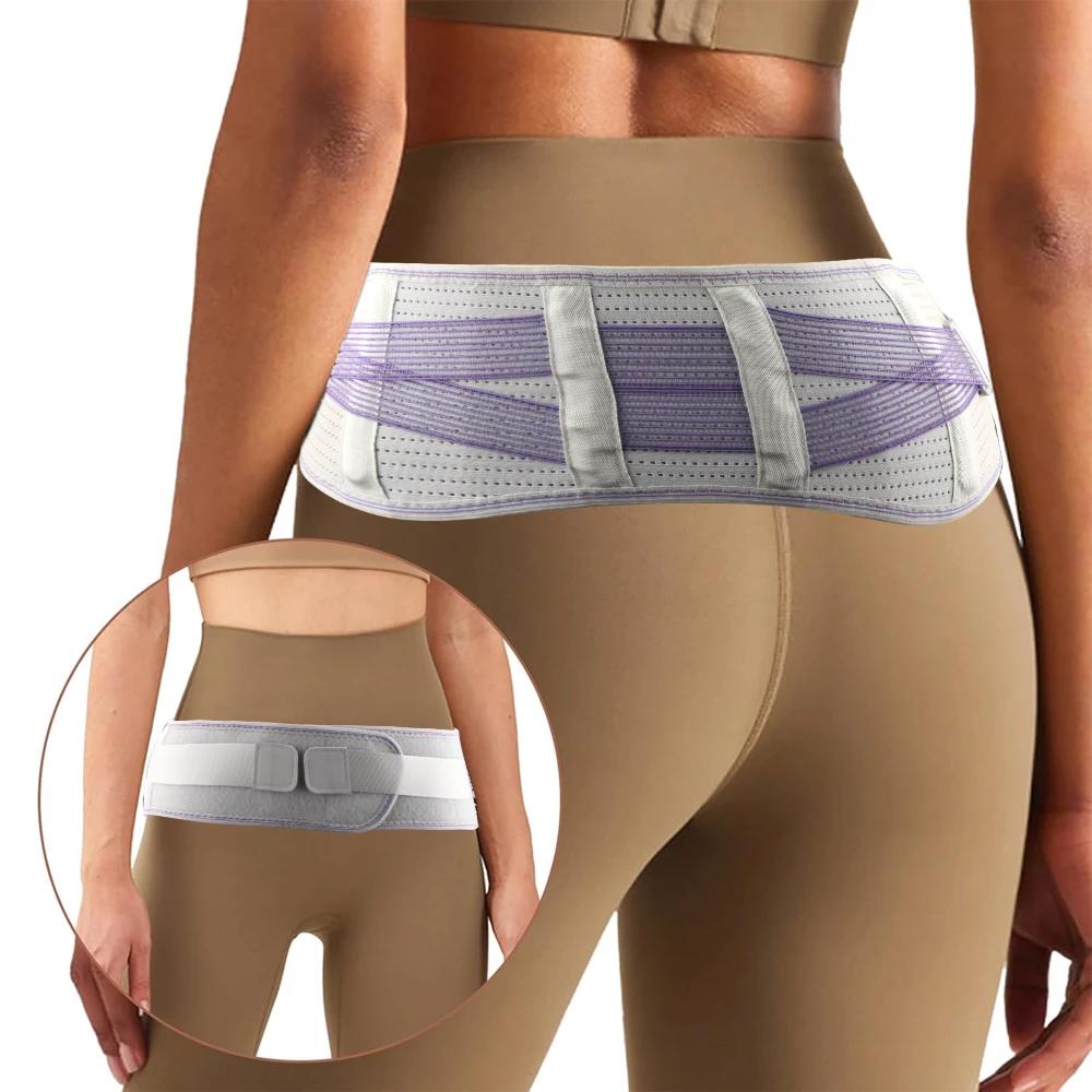 

1Pcs Adjustable Compression Support Sacroiliac Hip Belt For Women And Men,Lower Back Brace For Pain Relief,Pelvic,Leg,Sacral S