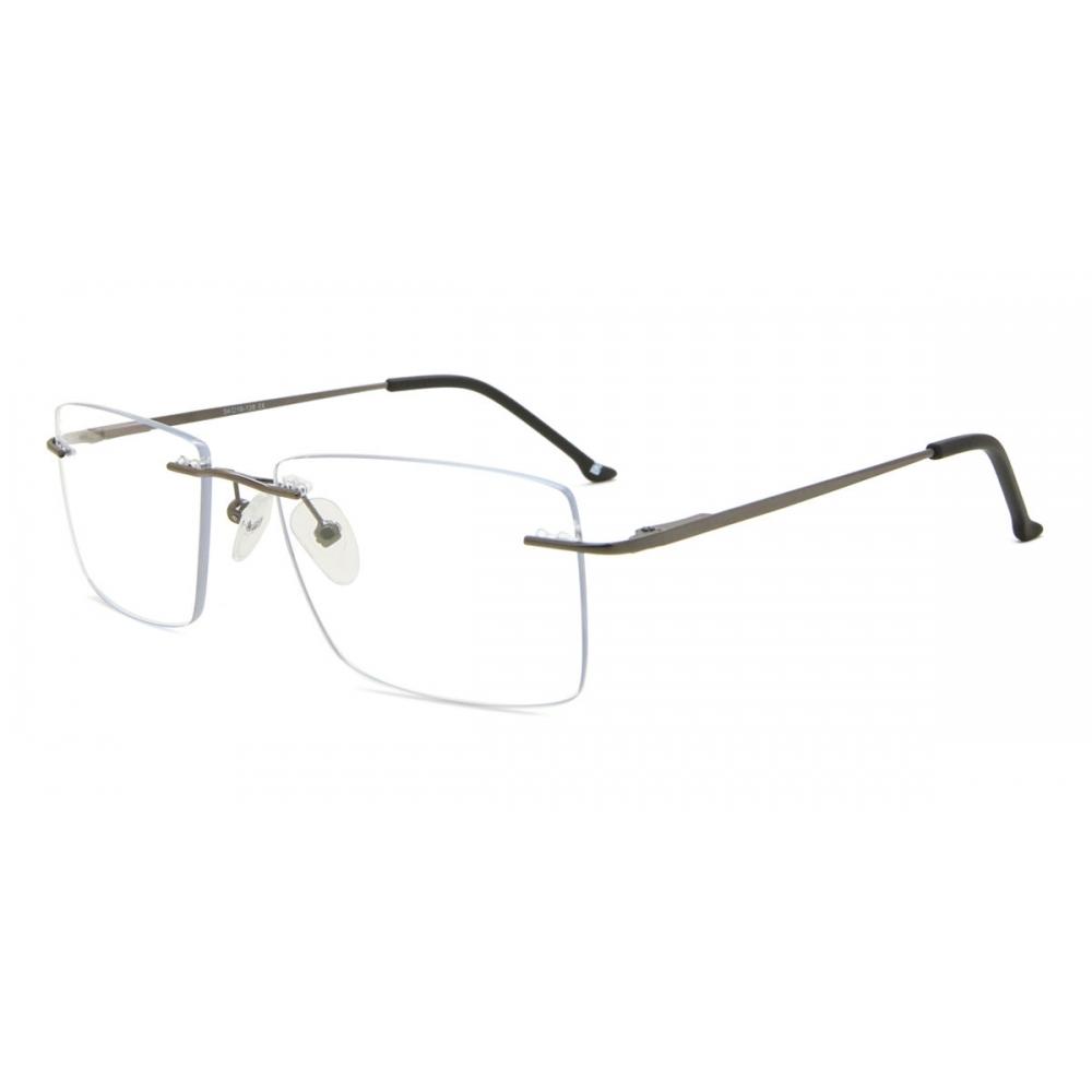 Rimless Square Light Gunmetal Smartbuy Collection Watson Asian Fit 984b Fashion Unisex Eyeglasses