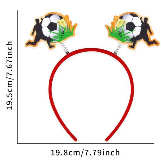 Yousheng 2026 Soccer Headband Functional Sports Hair Hoop Versatile Sports Hairband Unisex Game Day Football Fan Accessory