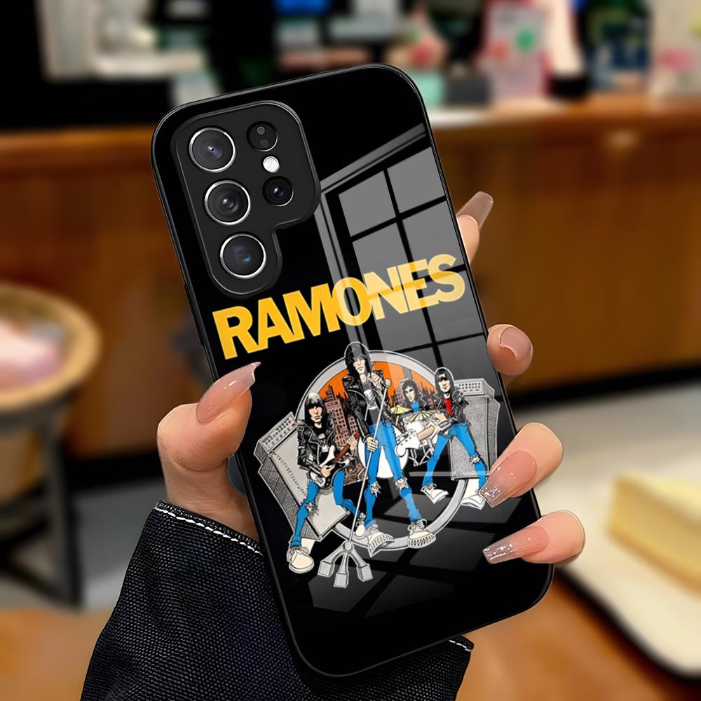 Ramones Road To Ruin Phone Case For Samsung A25 A13 A33 5G A54 A36 A35 A56 A52 A14 Shockproof Glass Cover