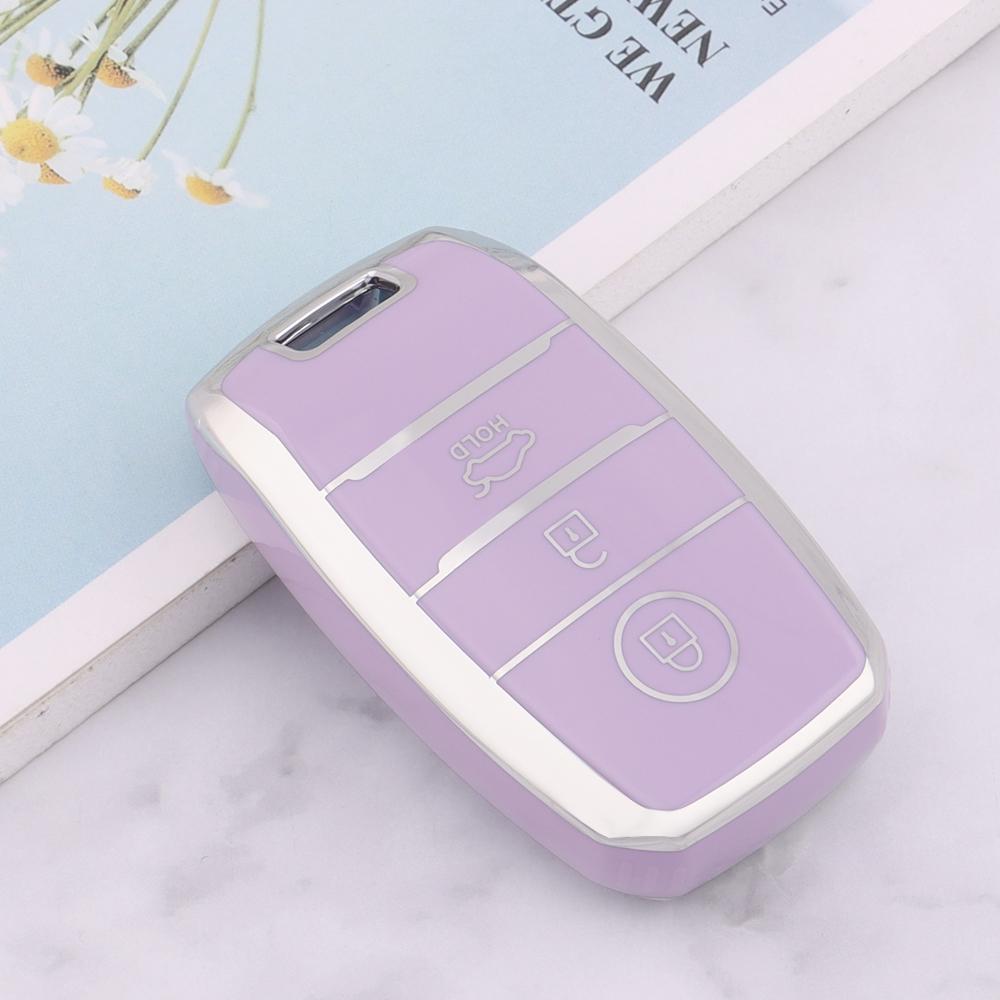 

3/4 кнопки TPU чехол для KIA Rio Rio5 Sportage Ceed Cerato K3 KX3 K4 K5 Sorento Optima Picanto автомобильный пульт дистанционного управления смарт-ключ чехол