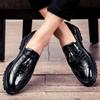 Modische Schuhe Büroschuhe Slipper Herren Lederschuh Atmungsaktive Mokassins Fransen Herrenschuhe 2024 Neu Zapatos Para Hombres