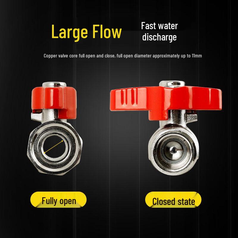 All-Copper 1/2-inch Ball Valve