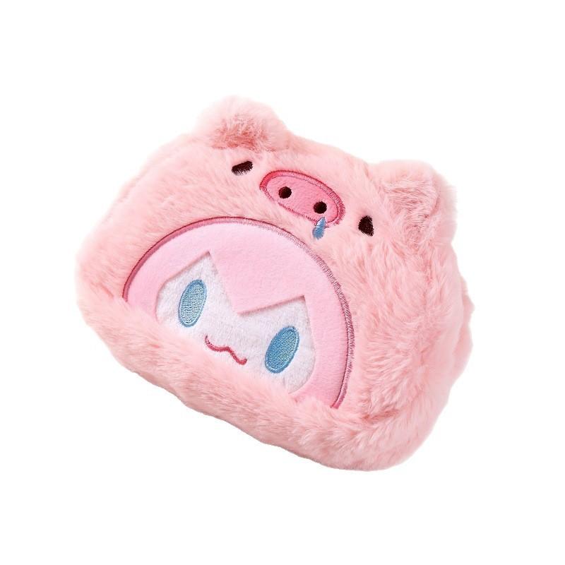 Miku Plush Pencil Case Large Capacity Cartoon Stationery Storage Bag For Students And Kids