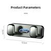Car Sticker 2025 Hot New Car Interior Accessories Zinc Alloy Storage Hooks For Ford S MAX Ranger Focus Fiesta Mondeo Kuga Mustan