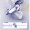 iKF Clip-On Bluetooth Earphones, Open-Ear Design, Air Conduction Concept, Long Battery Life, Purple