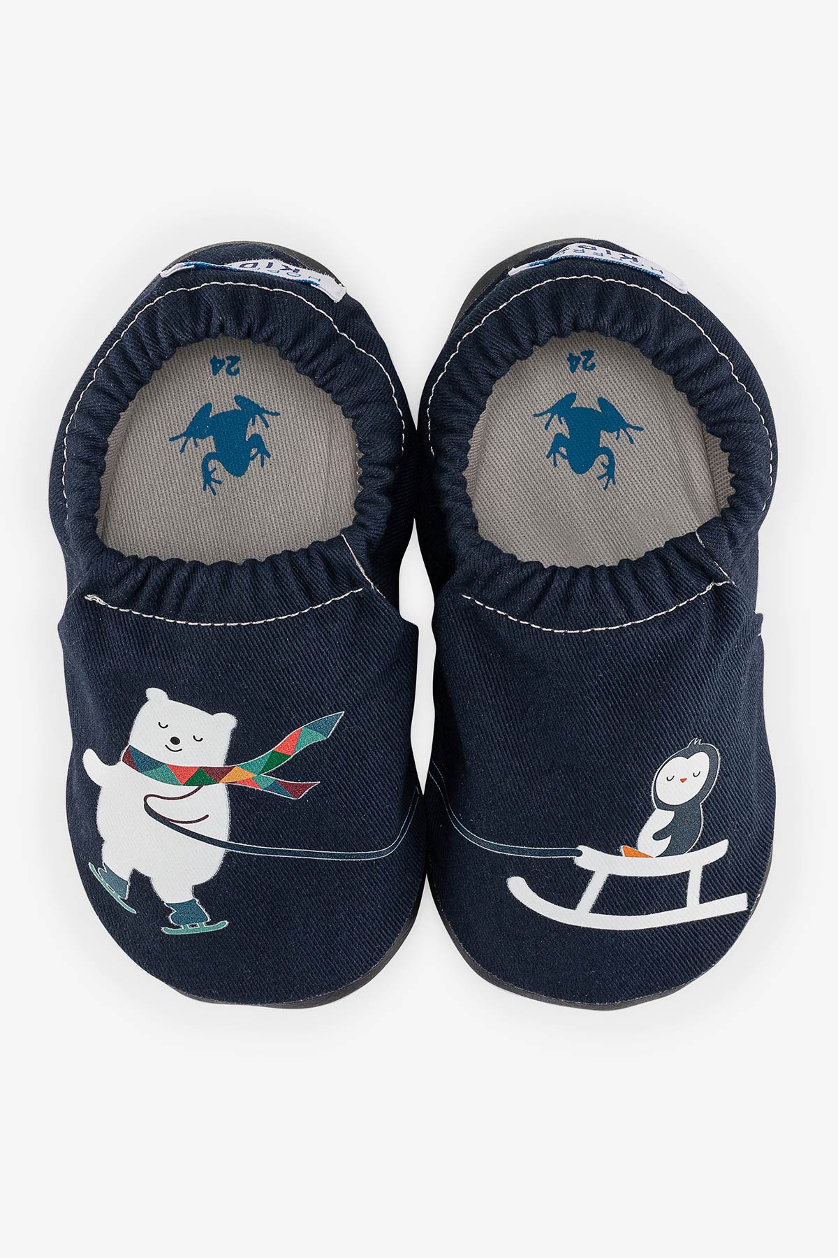 

Buddy-Buddy Hyper Navy Blue Barefoot Smart Booties 19 Темно-синій