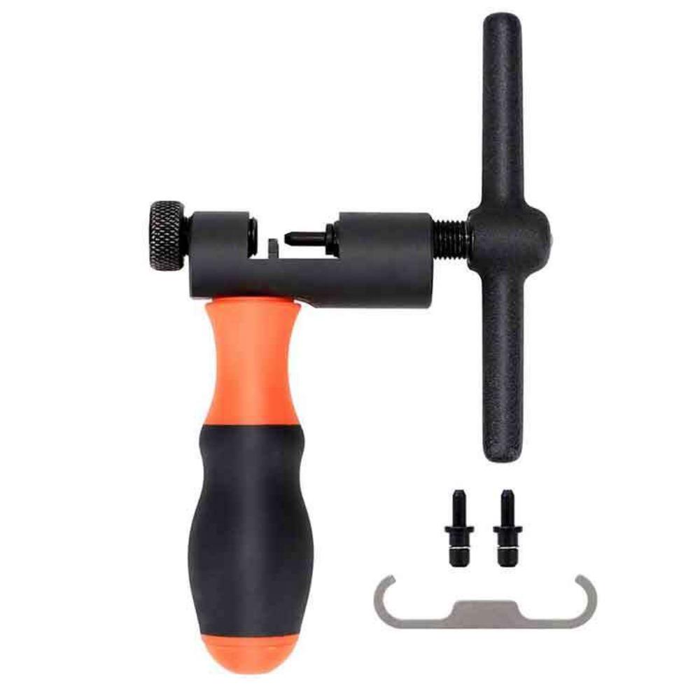 Black&red Bike Link Breaker Alloy Chain Splitter Bicycle Chain Pin Remover  Cycling Repair black&red