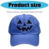 Adjustable Cotton Baseball Cap with Festive Halloween Design Fashion Hat Perfect for Trick or Treating Event