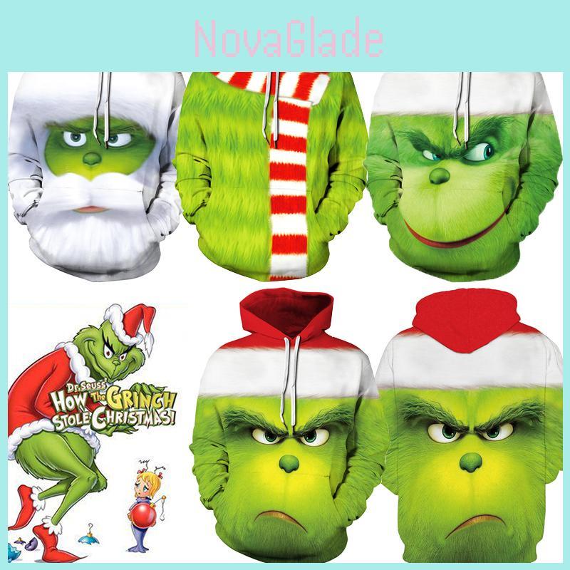 Rascal Monster Green The Mens Hoodie Jacket Shirts Sweater Custume Xmas