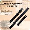 High Precision Aluminum Ruler Non-Slip Multi-Functional 20/30/45cm Metal Tool for Engraving Cutting Marking Measuring