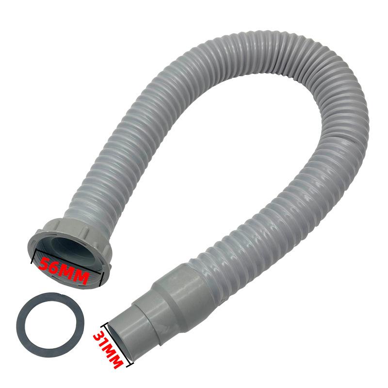 Universal Double Head Kitchen Sink Drain Hose (Extension) - Stretchable Flexible Pipe For Double Bowl