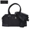 A.D.M.J. Accessoires De Mademoiselle [ ] Matrixreno Square 2-Way Shoulder Mini Boston Bag blackUsed
