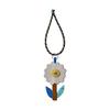[Gift Wrapping][Handmade] Flower Leather Charm Strap - Daisy