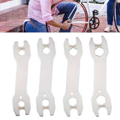 Stainless Steel Bike Hub Wrench 13/14/15/16/17/18/19/20MM Cycling Road Mountain Bicycle Hub Cone