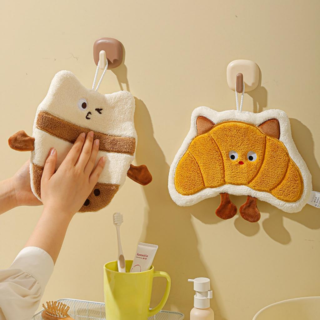 Dessert Series Hand Towel, Cute and Super Absorbent Design, Quick Drying Hand Towel for Kitchen and Bathroom