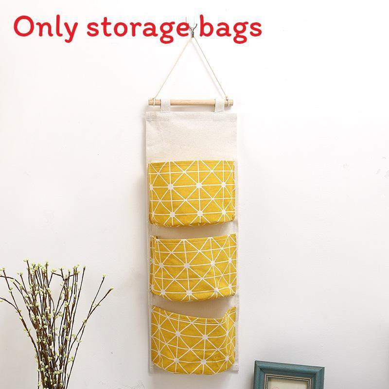 

Подвесной тканевый органайзер для хранения, на дверь, в шкаф, для общежития, экономия места, настенный Yellow Arrow