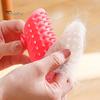 1Pc/3Pcs Cat Self Groomer Brush Adjustable Corner Cat Face Itch Scratching Brush Table Leg Silicone Self Massage Comb for Cats Dogs