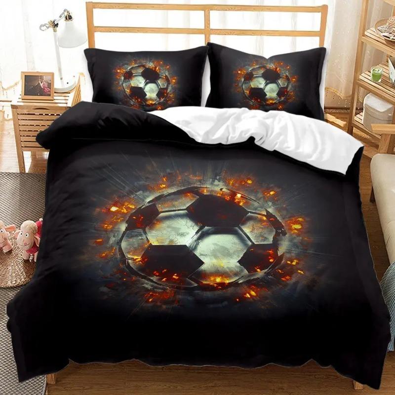 Duvet Cover Sets For Adults And Kids, Reactive Printing, Western Sports Series, Winter Bedding Set, 228x228cm Dropshipping