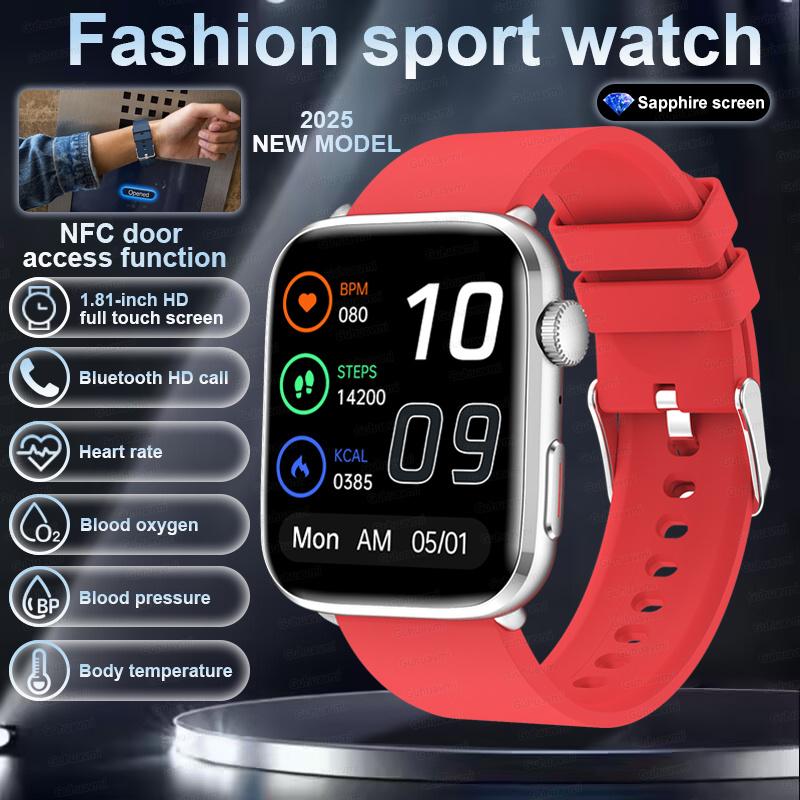 Smart Watch Dial Answer Calls Calorie Tracking 24 Hour Heart Rate AI Music Playback Bluetooth Call Men Health Smart Watches Woman Step Count
