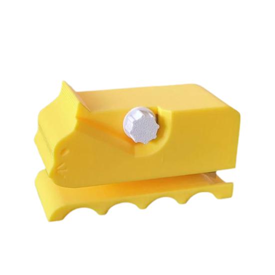 

Резак для картона, дизайн котенка, выдвижной резак для подарочной упаковки, легкий резак, многоцелевой резак для упаковочной бумаги, крафт-бумаги жёлтый