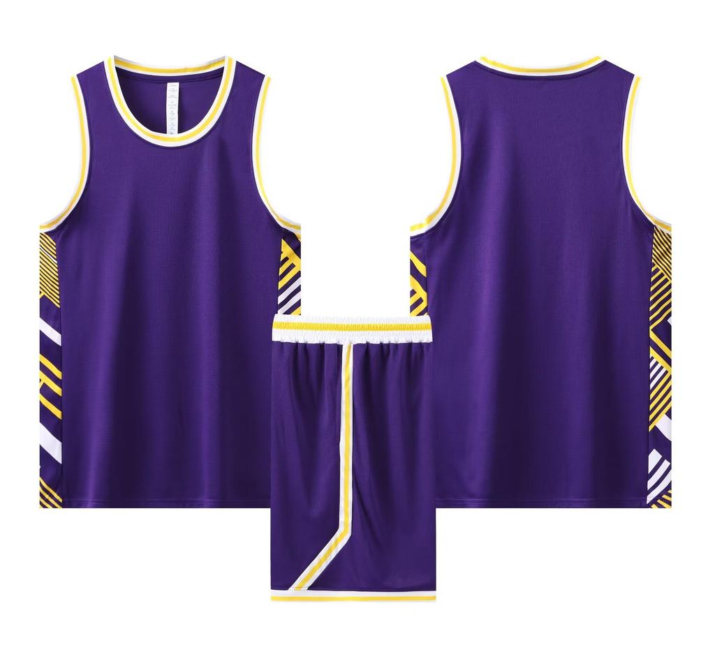 151 Basketball Jersey Set, Adult Children'S Clothing, Men'S Print, Competition Training Jersey, Jersey With Pockets On Both Sides 3Xs-5Xl