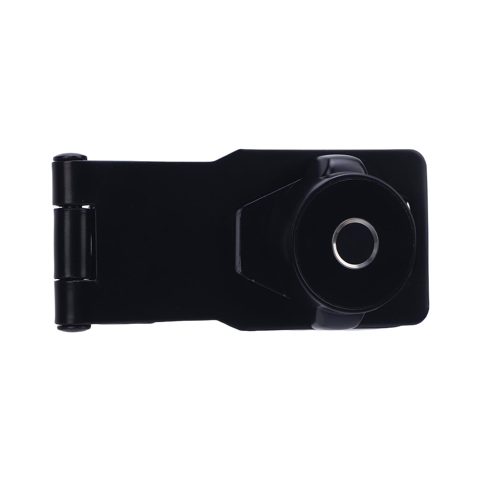 

Cabinet Locks Smart Electronic Fingerprint Door Security Gate Locks for Small Doors Furniture Storage Cabinets Barn чёрный