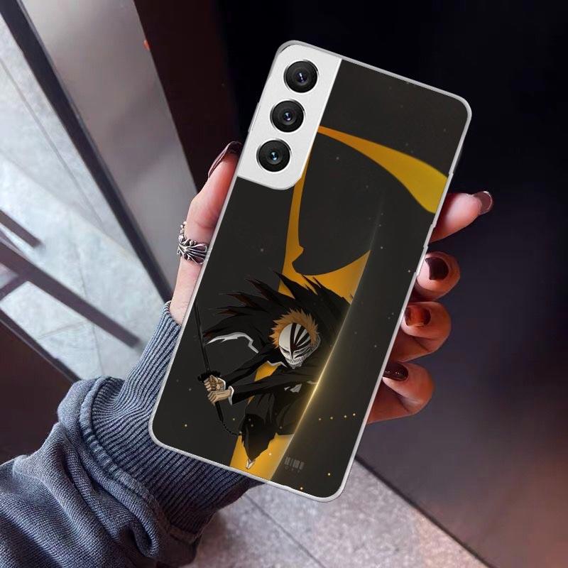 Bleach Japanese Anime Phone Case For Samsung Galaxy S26 S25 Edge S24 S23 Ultra S22 Plus S21 S20 FE Soft TPU Back Cover Funda Gal