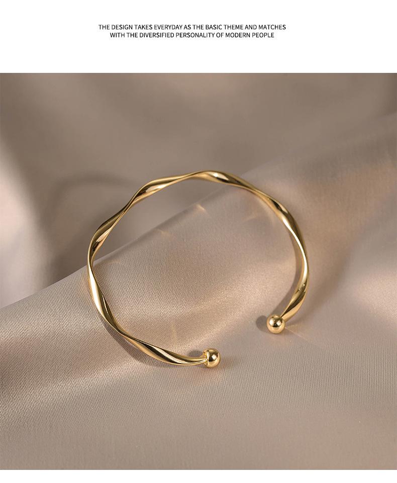 Möbius Damen Nischen Design Partner Armreif - Vielseitiges, High-End Mode Armband