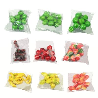 Variety Artificial Fruits Plastic Fake Fruit Kitchen Table DIY Home Decoration
