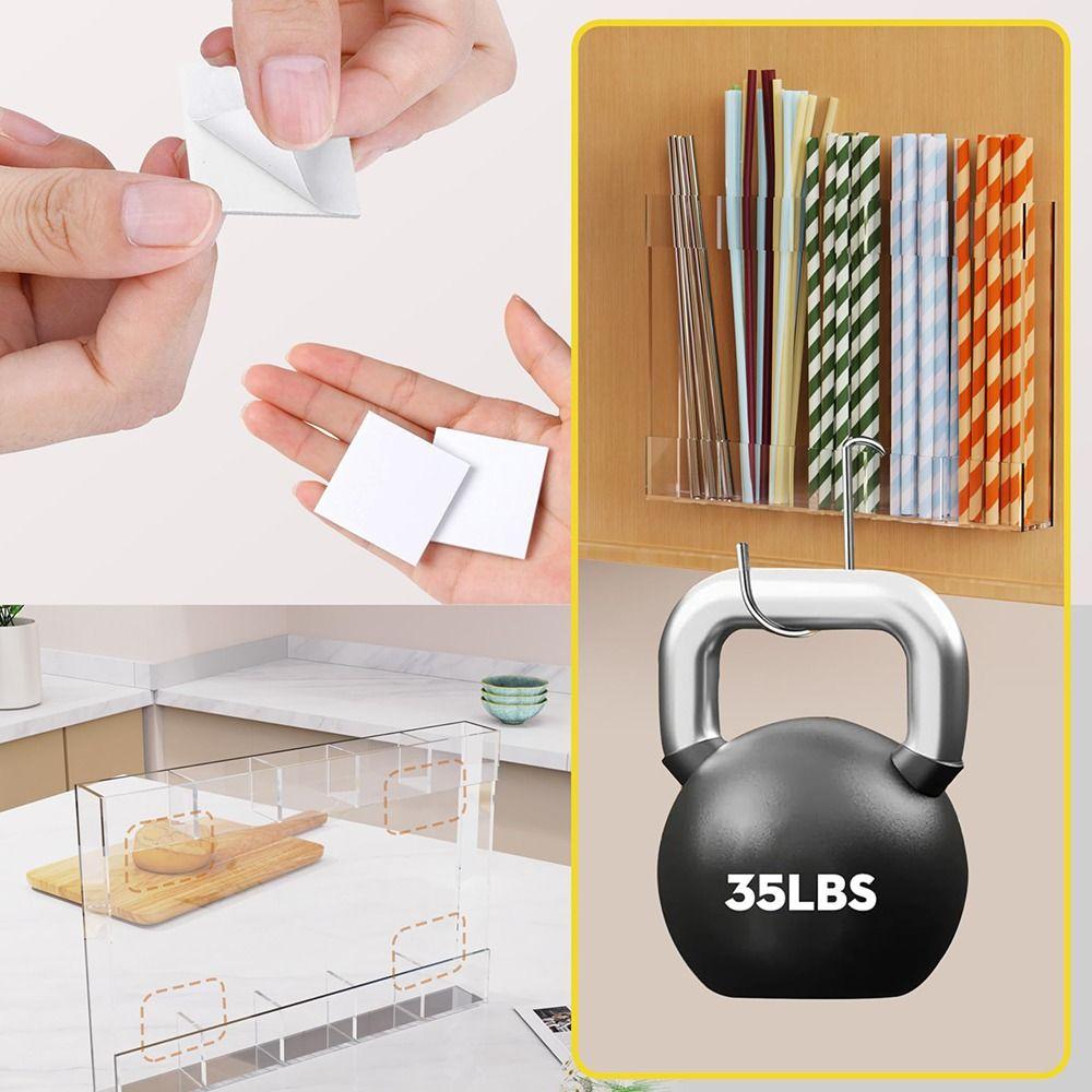 Reusable Drinking Straw Holder Organizer Acrylic Straw Holders Dispenser Straw Storage Rack  Bar