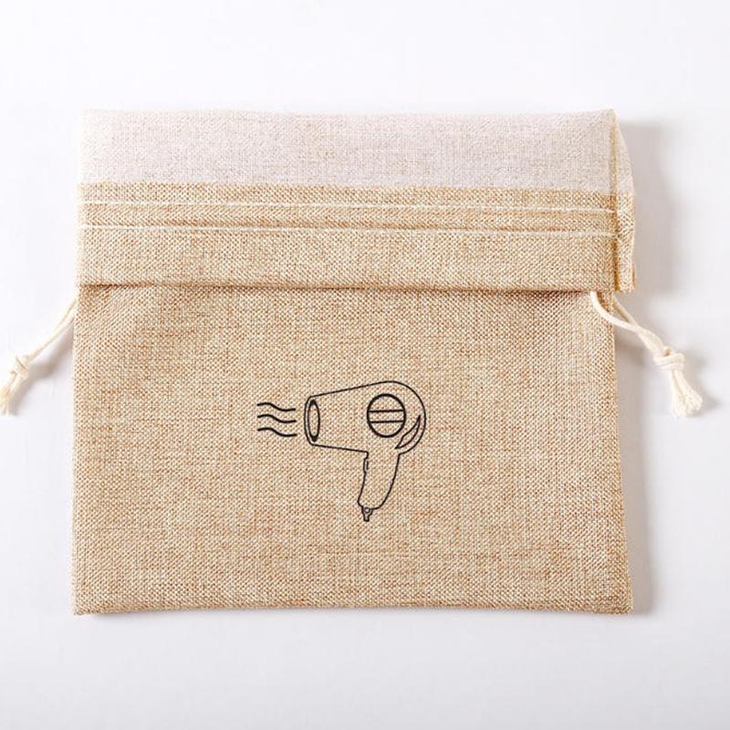 Hair Dryer Storage Bag With Drawstring Travel Storage Bag For All Hair Tools, Perfect For Bathroom, Gym, Hotel & Home Use