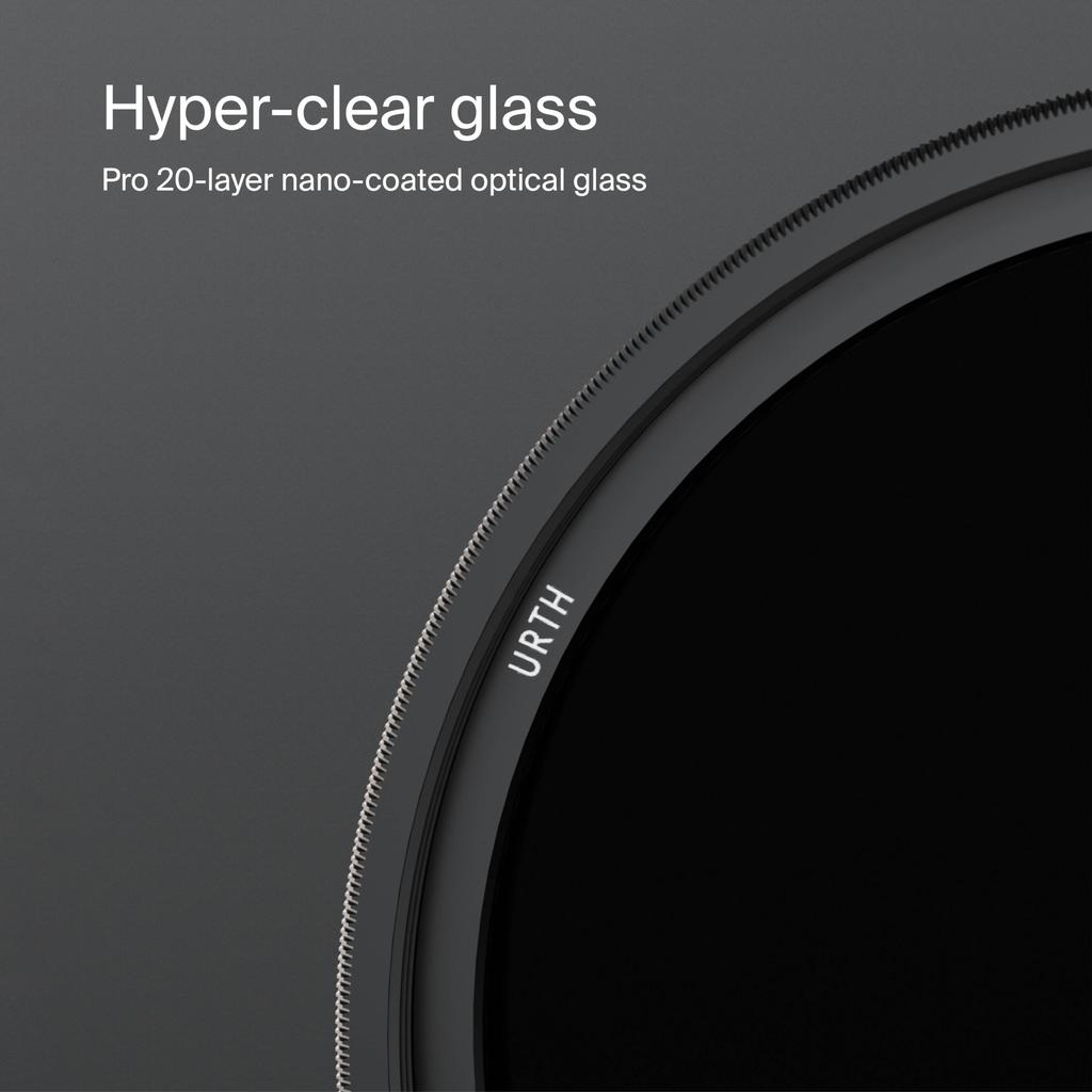 Urth 72mm Variable Adjustable ND Lens Filter ND8-128 (3-7 stops) (Plus+)