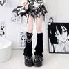 Knee Length Striped Leg Warmers Lolita JK Leg Cover Spicy Girls Flare Leg Socks  Gothic