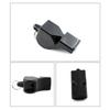 Sports Training Whistle Plastic Loud Whistle Football Referee Coaching Special Whistle Black