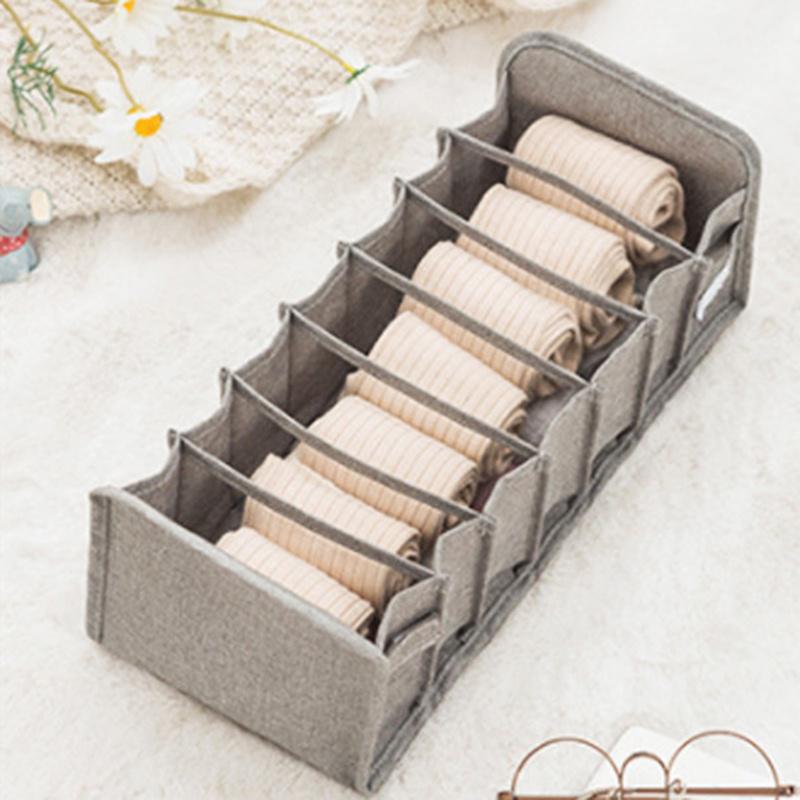 1pc Underwear Storage Box, Wardrobe Drawer Separated Storage Box, Household Organizing Storage Box