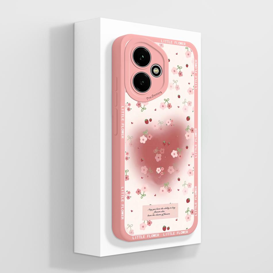 

Чехол для Honor 400 Lite Чехол для Honor 400 Pro 5G С рисунком Цветок Задняя крышка Полная защита Мягкий Funda Корпус телефона из жидкого силикона HONOR 400 Pro