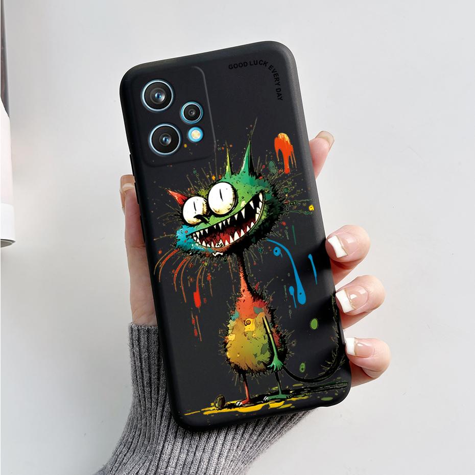 Süße Panda Cartoon Handyhülle Für Realme 9 4G 9 Pro Plus Schutzhülle Weiches TPU Funda Für OPPO Realme 9 4G Hülle Bumper