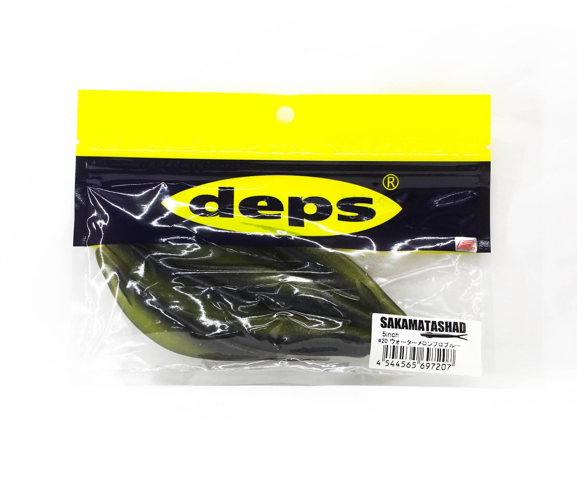 Deps Soft Lure Sakamata Shad 5 Inch 20 (7207)