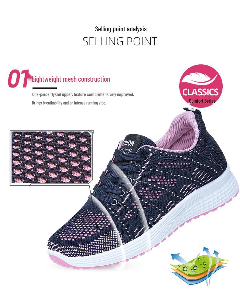 Women's Summer Casual Soft Sole Trendy Sports Shoes
