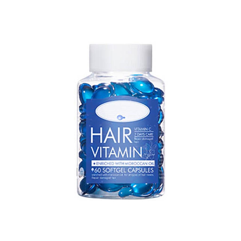 Capsule Hair Care Oil, Hair Is Smooth And Dangly, 60 Capsules Of Moisturizing Hair Care Oil 30ml