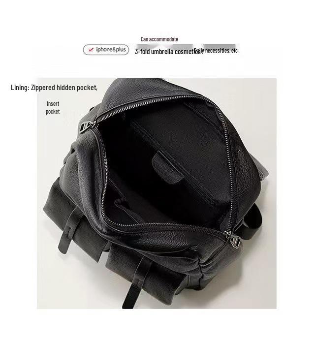 Damski plecak z prawdziwej skóry 2025 - Duża pojemność, do pracy, do szkoły, ze skóry bydlęcej najwyższej jakości