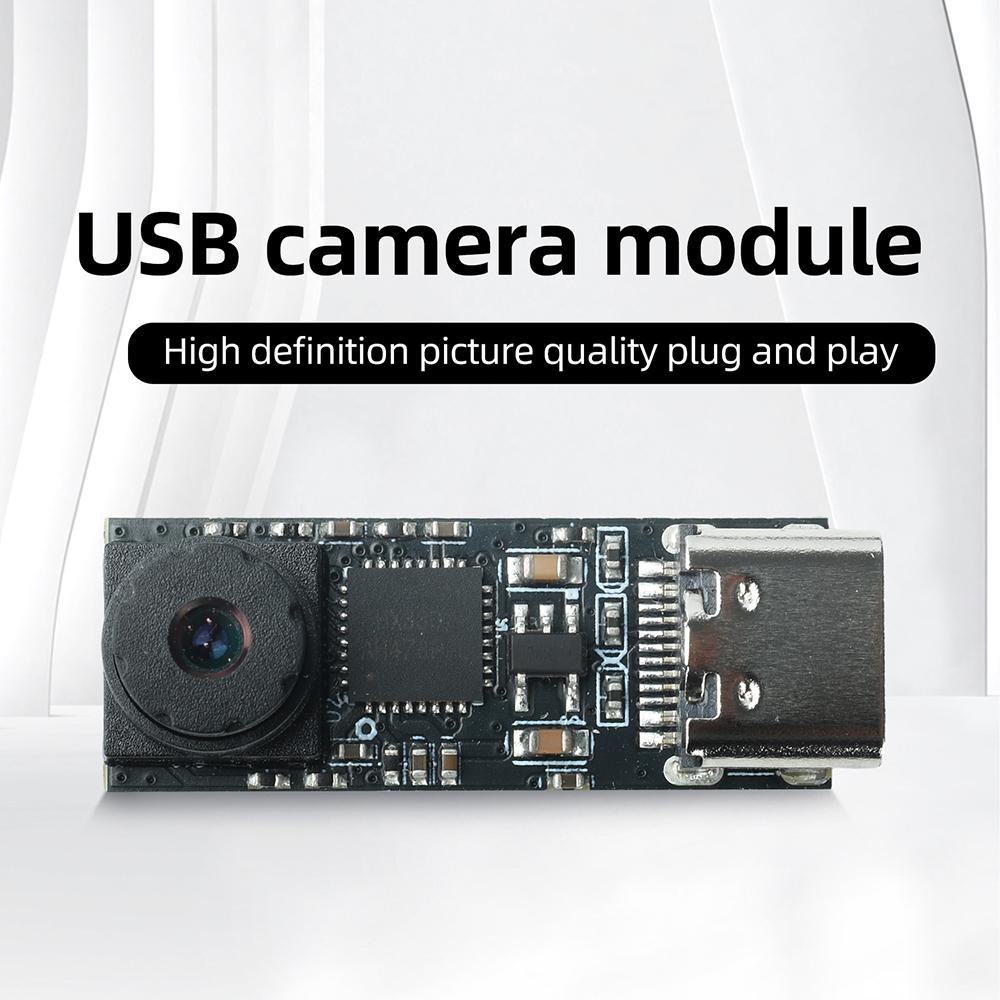 Mini USB Type-C Camera Module for ESP32-S3 Development Board 720P 1280 * 720 1MP 65 Degree Standard UVC Protocol for Windows