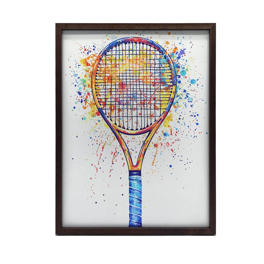 Plakat Radosny Tenisowy Świat Plakat Radosny Tenisowy Świat, 30X40 Cm, Bez Ramy, Papier Matowy 230 Gsm